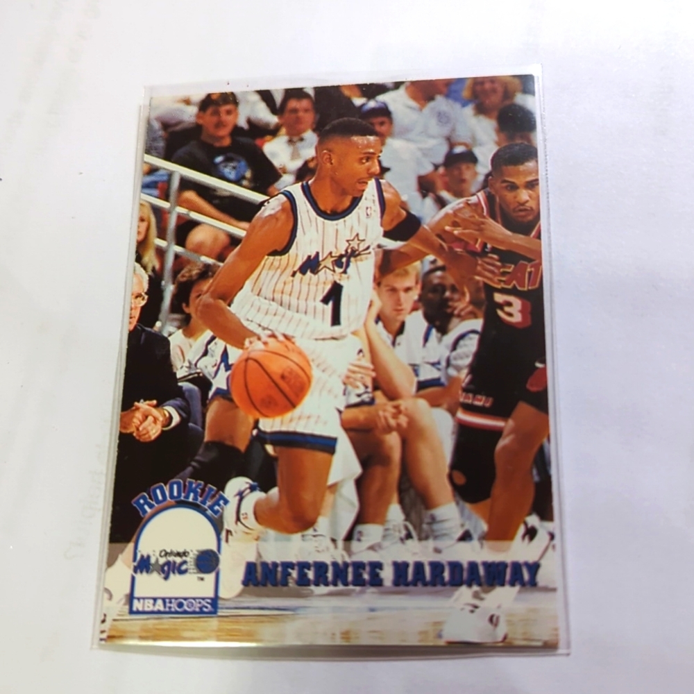 1993-94 NBA Hoops Anfernee Penny Hardaway Rookie RC #380 Orlando Magic